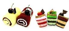 ケーキ型タオル
